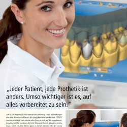 Cerec Inlay to go: Der „Wow“-Effekt der Patienten beim Zahnarzt Cerec-Prospekt als PDF: eine professionelle Broschüre vom Hersteller findet man unter www.sirona.com... (Screenshot S. 10 am 19.11.2013)