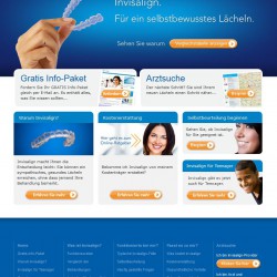 Invisalign statt herkömmlicher Zahnspange: Kosten, Erfahrungen, Nachteile? Invisalign Deutschland (Screenshot www.invisalign.de am 21.05.2013)