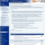 Der Sachverständigenausschuss für Verschreibungspflicht - Infos des Bundesinstituts für Arzneimittel und Medizinprodukte (Screenshot www.bfarm.de/DE/Pharmakovigilanz/gremien/Verschreibungspflicht/functions/verschreibungspflicht-node.html am 02.07.2013)