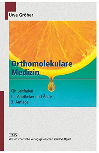 Orthomolekulare Medizin: Ein Leitfaden für Apotheker und Ärzte | Beschreibung: Krankheitsprävention statt Reparaturmedizin Hilft Zink bei Erkältungen? Schützen Antioxidanzien vor dem Alter? Welchen Nutzen haben hohe Selengaben bei Krebs? Der Leitfaden gibt die Antworten - übersichtlich, praxistauglich, wissenschaftlich begründet. Und er zeigt, wie man mit Vitaminen, Mineralstoffen, Spurenelementen, Aminosäuren und essenziellen Fettsäuren Krankheiten wirksam vorbeugen kann. Die Auflage aktualisiert die Daten sämtlicher Mikronährstoffe und greift die Indikationen Alzheimer-Demenz, Morbus Parkinson und Multiple Sklerose auf. Neue Themen sind außerdem die Bestimmung des Nährstoffstatus und Interaktionen zwischen Arzneimitteln und Mikronährstoffen. Das Buch schlägt Brücken zwischen Ernährungswissenschaft und Medizin. Es macht die Orthomolekulare Medizin zum i-Tüpfelchen auf dem Therapie- und Beratungsangebot von Ärzten, Apothekern und Heilpraktikern. (Amazon)