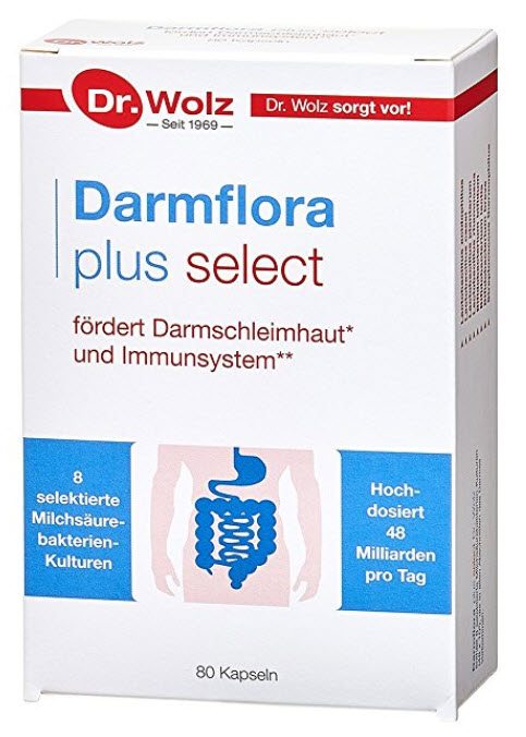 Darmflora plus select | Unterstützt eine gesunde Darmschleimhaut und ein gesundes Immunsystem (Amazon, B00365CPVI)