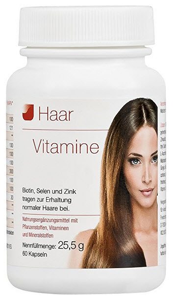 Vihado Haar-Vitamine - intensiv Vitalformel, Biotin + Selen + Zink (Amazon, B006C0S5PO)