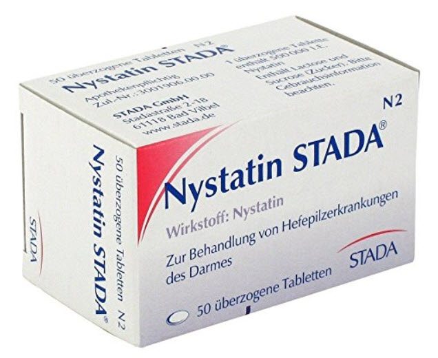 Erzeugen Darmpilze Symptome, die den Betroffenen gesundheitlich spürbar dauerhaft belasten, wird oft das Medikament "Nystatin" von STADA eingesetzt, das explizit gegen Hefepilzerkrankungen (wie eben Candida Albicans) im Darmtrakt zielt (Amazon, B00ELIXL1W)