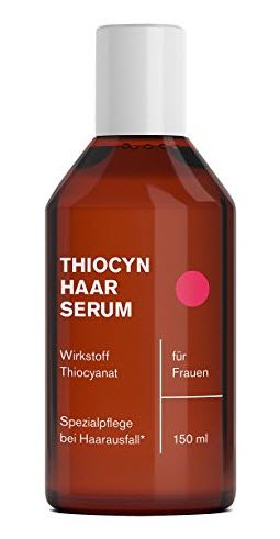 Thiocyn Haarserum für Frauen • Wissenschaftlich fundierte Spezialpflege gegen Alopezie • ohne hormonelle Inhaltsstoffe • alterunsabhängig wirksam (Amazon, B06XSFKXVQ)